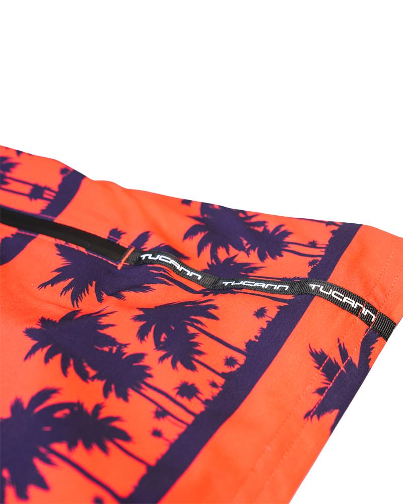 Black Palm Orange Swim Shorts Shorts / Board shorts Tucann 
