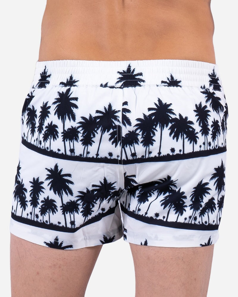 Black Palms White Shorts / Board shorts Tucann 