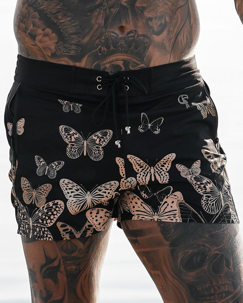 Golden Butterflies Shorts / Board shorts Tucann 