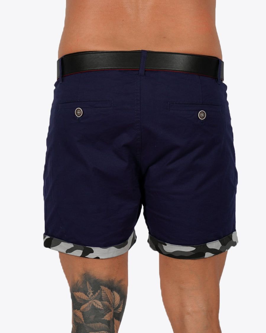 Mens Lux Shorts - Navy Tucann 
