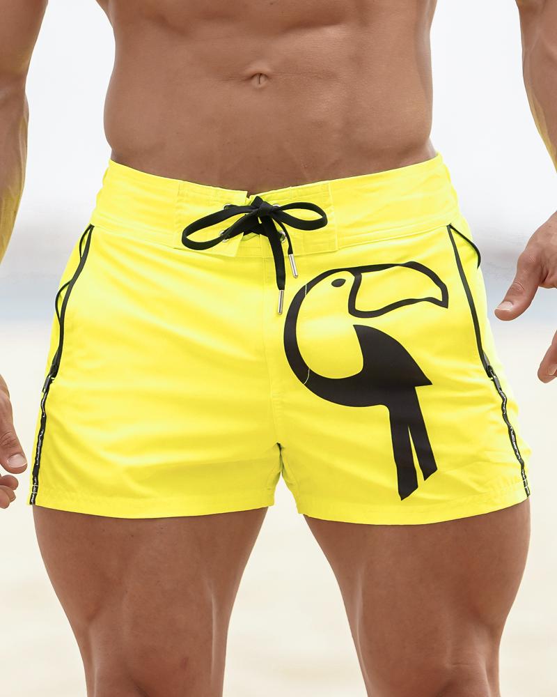 Sunny Yellow Tucann Swim Shorts Tucann 